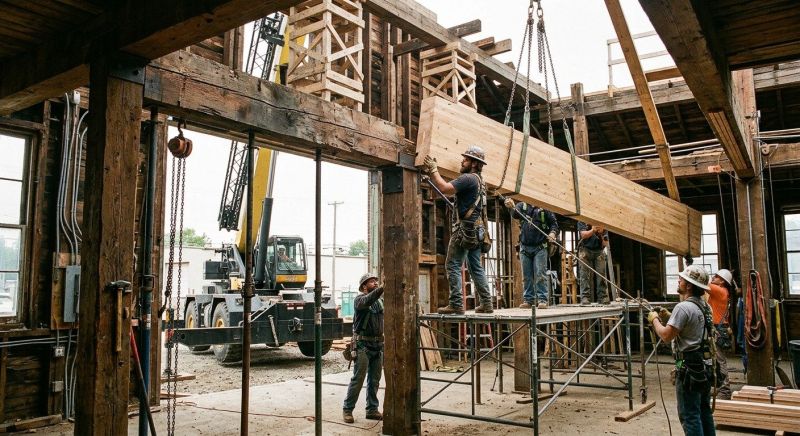 Barn Beam Replacement in Conroe, TX