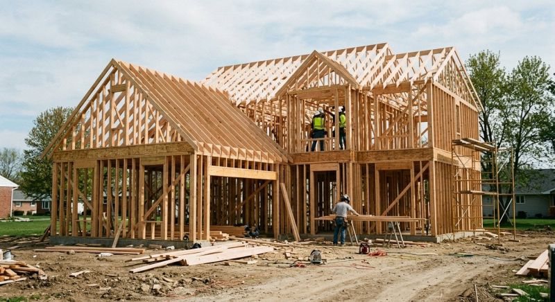 Building Framing in Conroe, TX