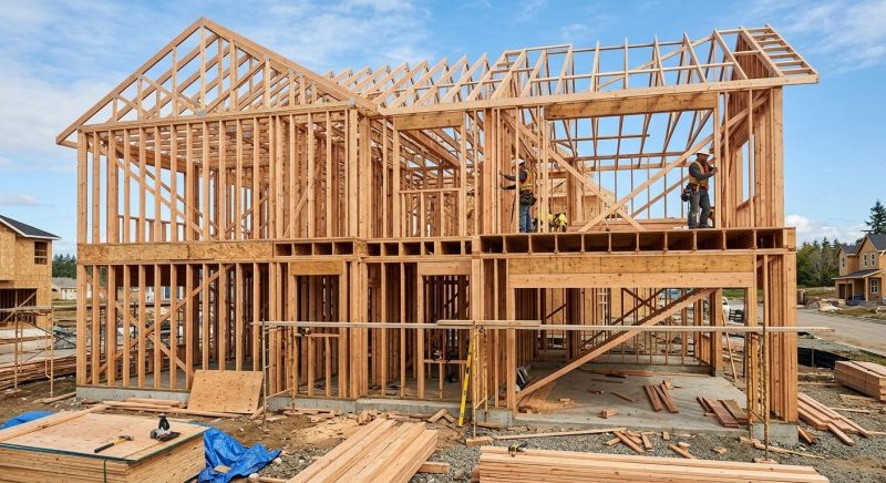 House Addition Framing in Kansas City, KS