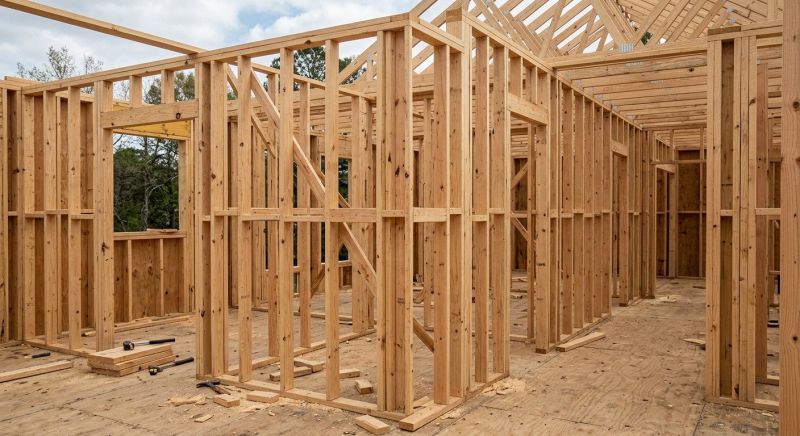 Timber Stud Framing in Conroe, TX